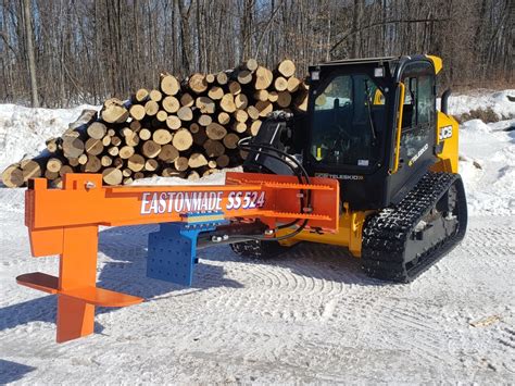 Quick Video of the Eastonmde SS524 Skid Steer Log Splitter